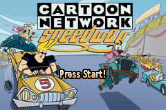 2 Games in 1 - Cartoon Network Block Party + Cartoon Network Speedway (USA) Cover