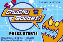 2 Games in 1 - Columns Crown + ChuChu Rocket! (Europe) (En+En,Ja,Fr,De,Es) Cover