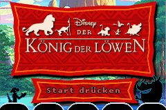 2 Games in 1 - Disneys Prinzessinnen + Der Koenig der Loewen (Germany) (De+En,Fr,De,Es,It,Nl,Sv,Da) Cover