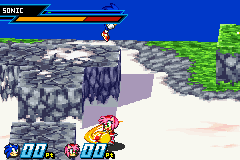 2 Games in 1 - Sonic Battle + ChuChu Rocket! (Europe) (En,Ja,Fr,De,Es,It+En,Ja,Fr,De,Es) Cover