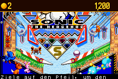 2 Games in 1 - Sonic Pinball Party + Columns Crown (Europe) (En,Ja,Fr,De,Es,It+En) Cover