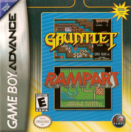 2 Games in One! - Gauntlet + Rampart (Europe) (En,Fr,De,Es,It) Cover