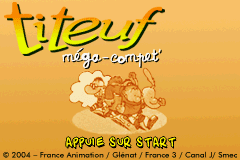 2 Jeux en 1 - Titeuf - Ze Gag Machine + Titeuf - Mega Compet (France) Cover
