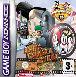 Animaniacs - Lights, Camera, Action! (Europe) (En,Fr,De,Es,It) Cover