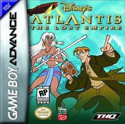 Atlantis - The Lost Empire (USA, Europe) Cover