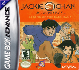 Aventures de Jackie Chan, Les - La Legende de la Main Noire (France) Cover