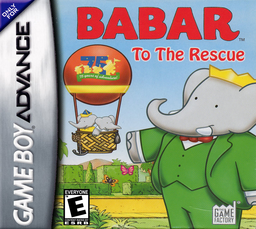 Babar to the Rescue (Europe) (En,Fr,De,Da) Cover