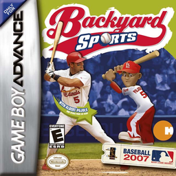 Backyard Sports - Baseball 2007 (USA) Cover