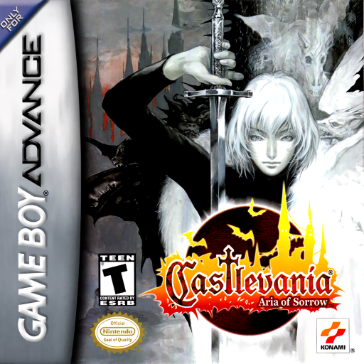 Castlevania - Aria of Sorrow (USA) Cover