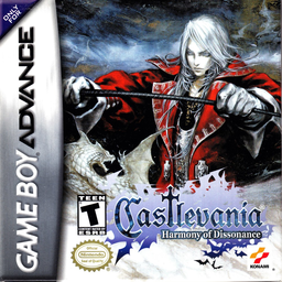 Castlevania - Harmony of Dissonance (Europe) Cover