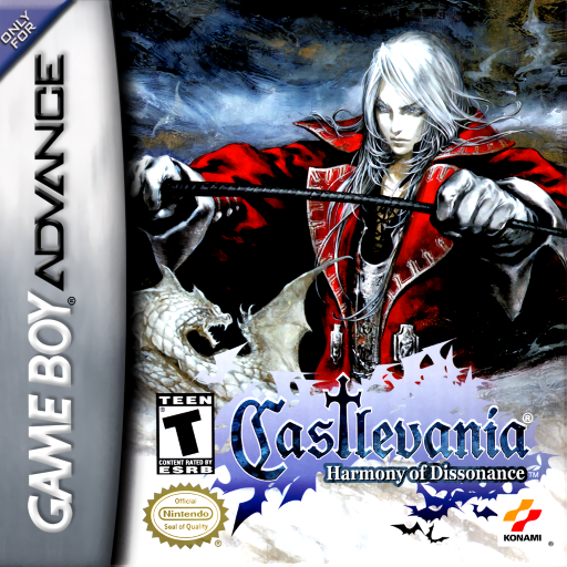 Castlevania - Harmony of Dissonance (USA) Cover