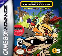 Codename - Kids Next Door - Operation S.O.D.A. (USA) Cover
