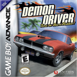 Demon Driver - Time to Burn Rubber! (Europe) Cover