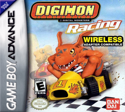 Digimon Racing (USA) (En,Fr,De,Es,It) Cover