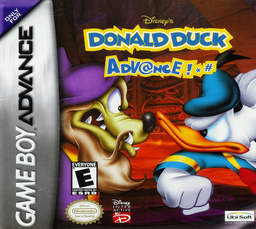 Donald Duck Advance (Europe) (En,Fr,De,Es,It) Cover