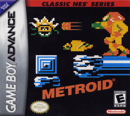 Famicom Mini 23 - Metroid (Japan) Cover