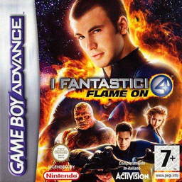 Fantastic 4 - Flame On (USA) Cover