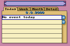 GBA Personal Organizer (USA) (Unl) Cover