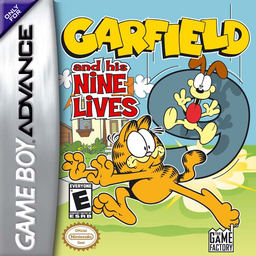 Garfield and His Nine Lives (USA) (En,Fr,Es) Cover