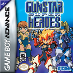 Gunstar Super Heroes (USA) Cover