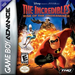 Incredibles, The - Rise of the Underminer (USA, Europe) Cover