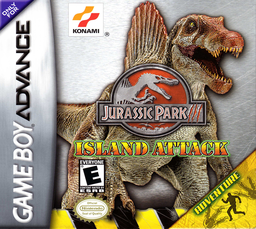 Jurassic Park III - Dino Attack (Europe) (En,Fr,De,Es,It) Cover