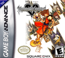 Kingdom Hearts - Chain of Memories (USA) Cover