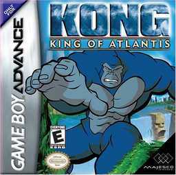 Kong - King of Atlantis (USA) Cover