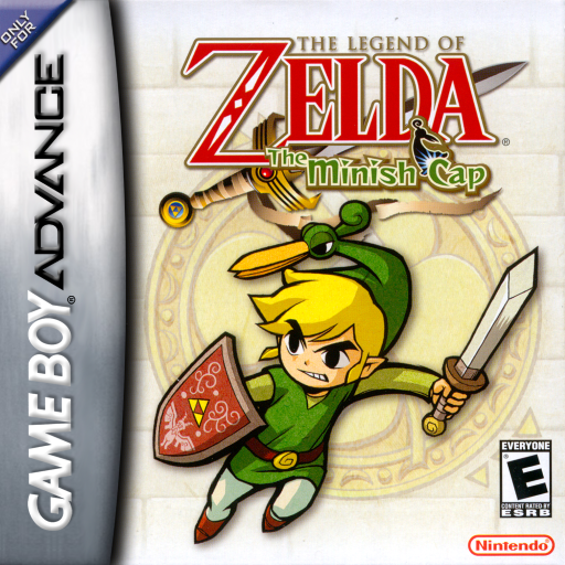 Legend of Zelda, The - The Minish Cap (USA) Cover