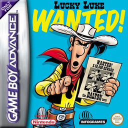 Lucky Luke - Wanted! (Europe) (En,Fr,De,Es,It,Nl) Cover