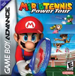 Mario Power Tennis (Europe) (En,Fr,De,Es,It) Cover