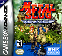 Metal Slug Advance (USA) Cover