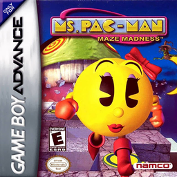 Ms. Pac-Man - Maze Madness (USA) Cover