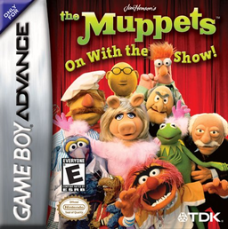 Muppets, The - On with the Show! (USA, Europe) (En,Fr,De,Es,It,Nl) Cover