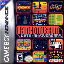 Namco Museum - 50th Anniversary (Europe) (En,Fr,De,Es,It) Cover