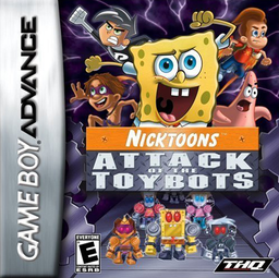 Nicktoons - Attack of the Toybots (USA) Cover
