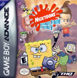 Nicktoons - Freeze Frame Frenzy (USA) Cover