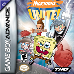 Nicktoons Unite! (USA) Cover