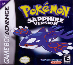 Pokemon - Sapphire Version (USA, Europe) (Rev 2) Cover