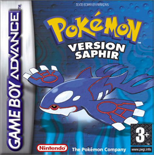 Pokemon - Version Saphir (France) (Rev 1) Cover