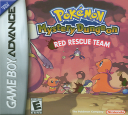 Pokemon Mystery Dungeon - Red Rescue Team (USA, Australia) Cover