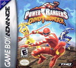 Power Rangers - Dino Thunder (Europe) (Fr,De) Cover