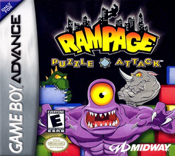Rampage - Puzzle Attack (USA, Europe) Cover
