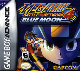 Rockman EXE 4 - Tournament Blue Moon (Japan) (Rev 1) Cover