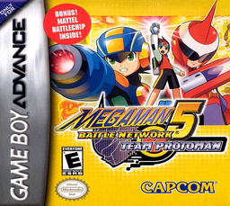 Rockman EXE 5 - Team of Blues (Japan) Cover