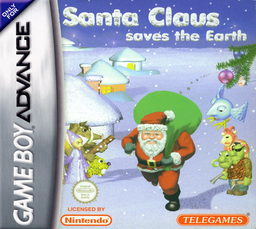 Santa Claus Saves the Earth (Europe) Cover