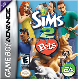 Sims 2, The - Pets (Europe) (En,Fr,De,Es,It,Nl) Cover