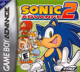 Sonic Advance 2 (Europe) (En,Ja,Fr,De,Es,It) Cover