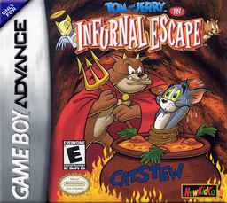 Tom and Jerry in Infurnal Escape (Europe) (En,Fr,De,Es,It) Cover