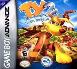 Ty the Tasmanian Tiger 2 - Bush Rescue (USA, Europe) (En,Fr,De) Cover